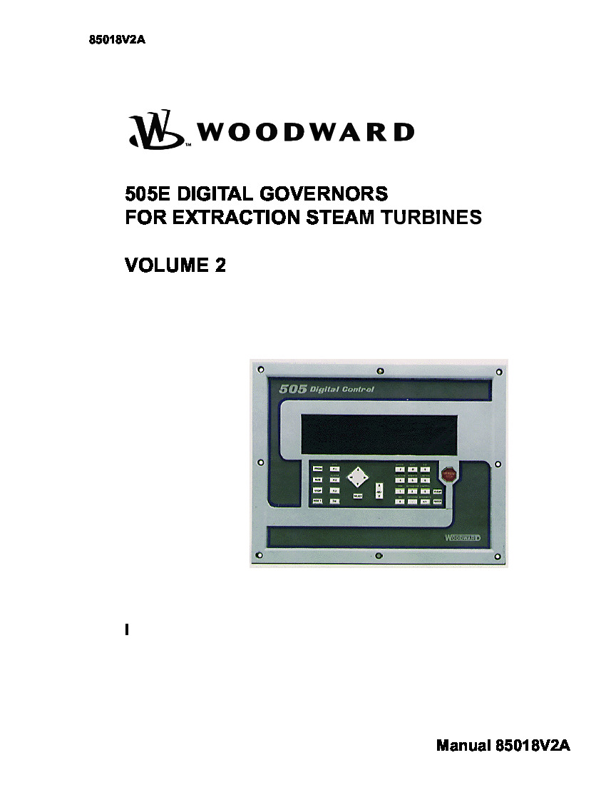 First Page Image of 9907-165 505E DGTC Manual 85018V2A.pdf